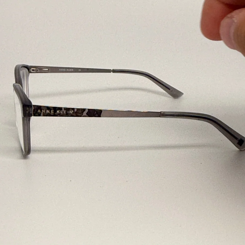 Anne Klein AK5060 Grey Cat Eye Eyeglasses Frames 54-16-135 Womens Grey 035